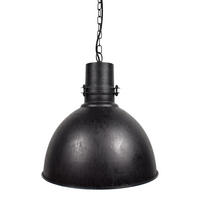 HÄNGELAMPE Riv Schwarz - Schwarz, Metall (39/39/159cm) - Urban Interiors