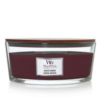 DUFTKERZE Ellipse Black Cherry - 9 cm / 19 cm - Rot, Keramik (10cm)