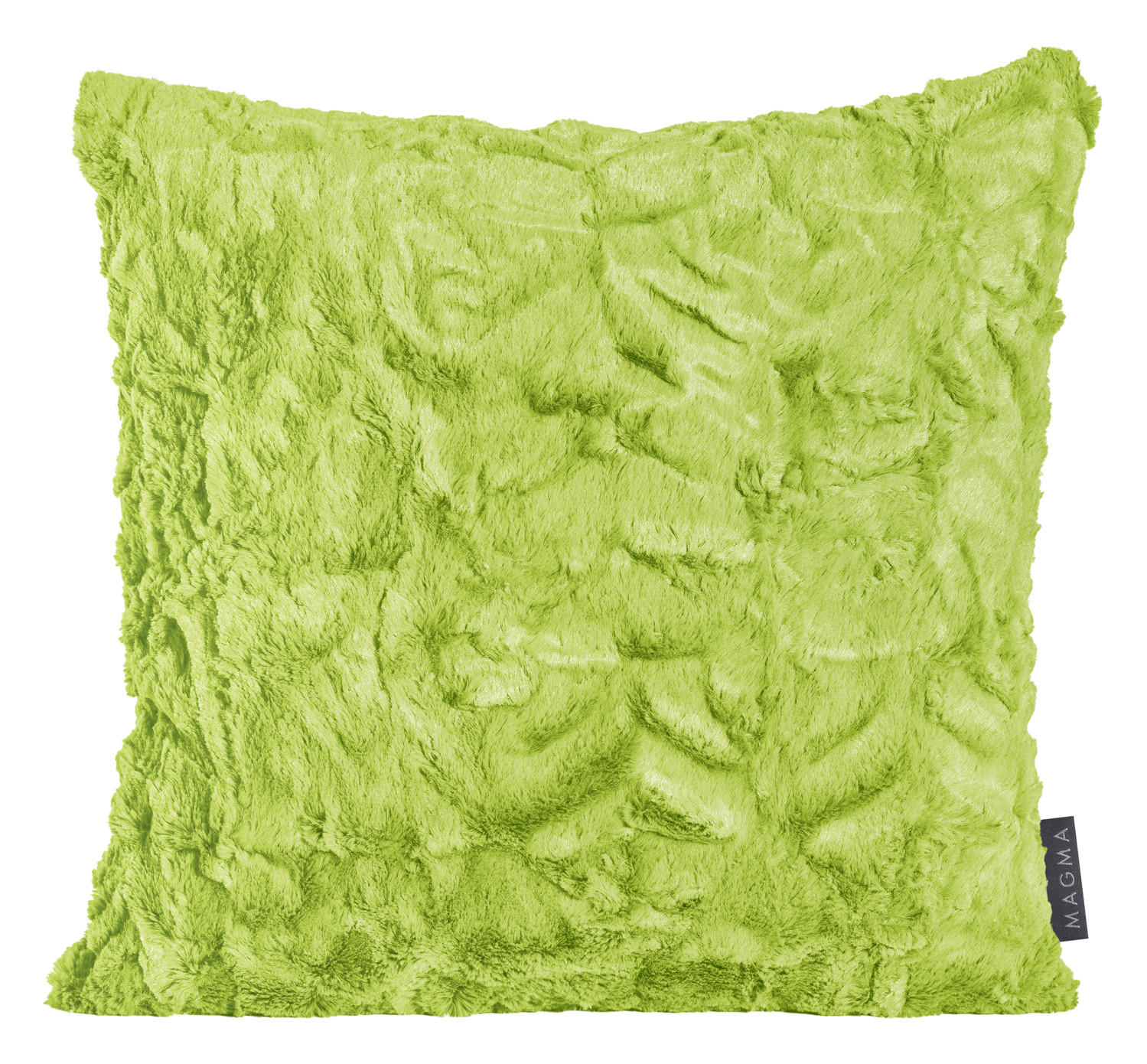 KISSENHÜLLE 2er Set Fluffy 40/40 cm grün - Grün, Textil (40/40cm) - Magma Heimtexx