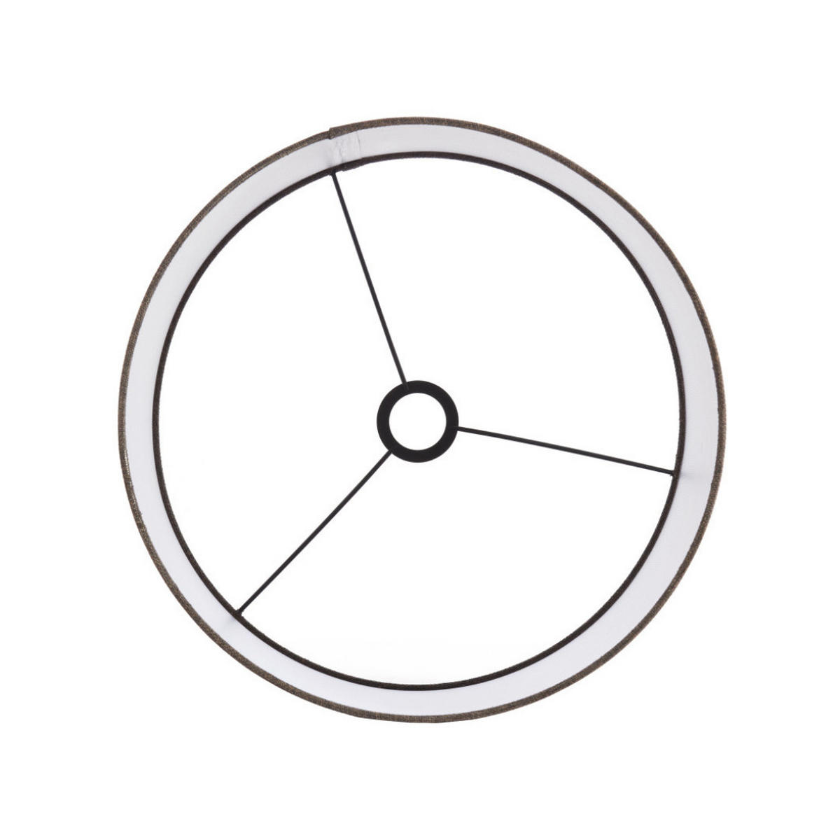 LAMPENSCHIRM Branfo Braun 40/40/30 cm - Braun, Textil (40/40/30cm) - Light & Living