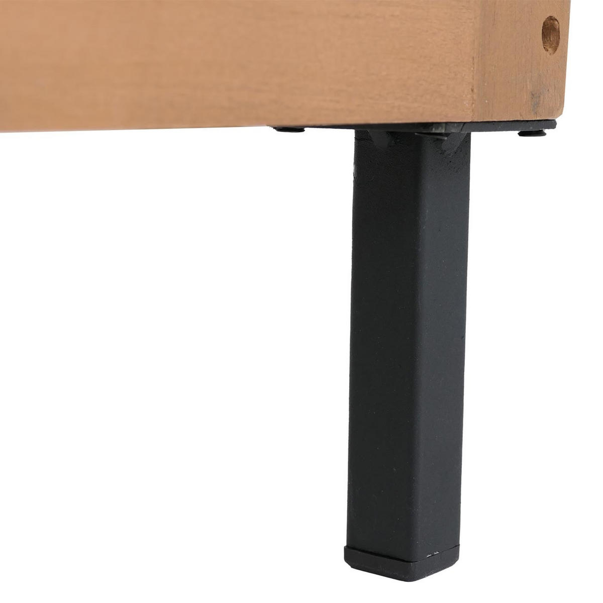 ZÁHONOVÝ KŮŽE Světle hnědý - světle hnědá, dřevo (34/42/34cm) - MCW