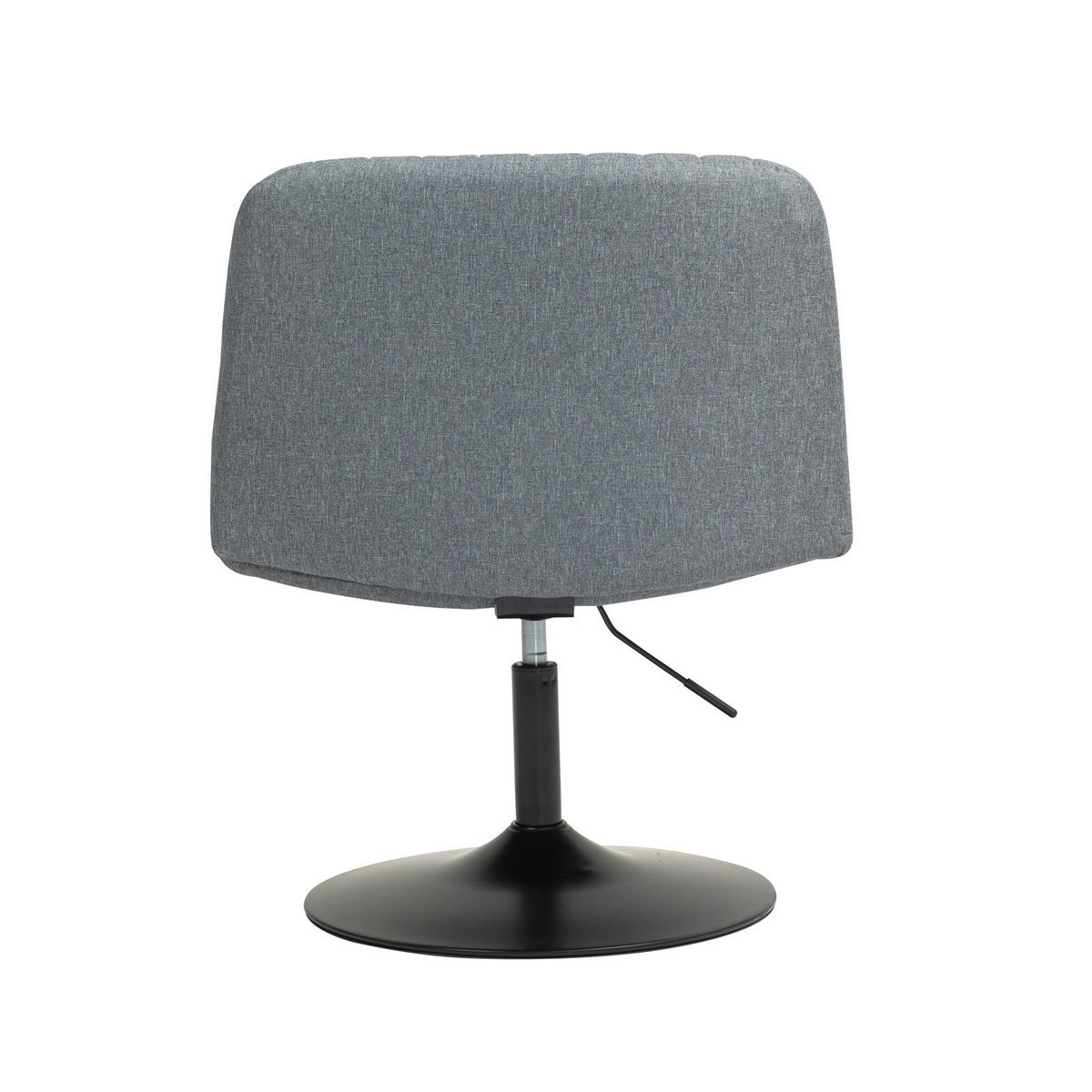 LOUNGESESSEL EMILY Grau - Schwarz/Grau, Textil/Metall (64/96/66cm) - SVITA