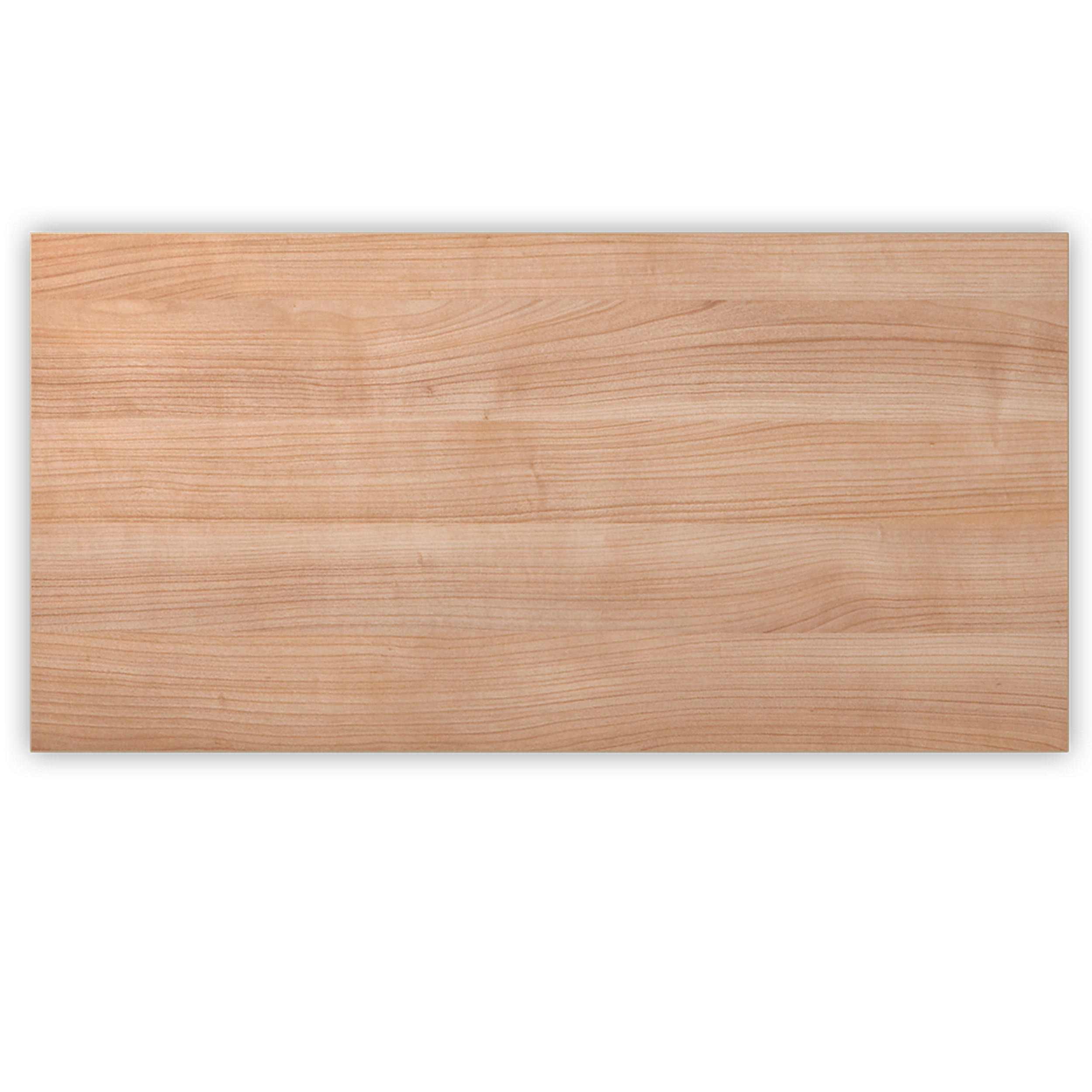 bümö Schreibtischplatte Nussbaum 160x2.5x80 cm