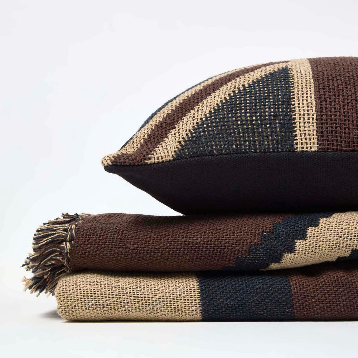 JACQUARD-WOHNDECKE Union Jack 150/200 cm Limited Edition, 100% Baumwolle - Multicolor, Textil (200/150cm) - Homescapes