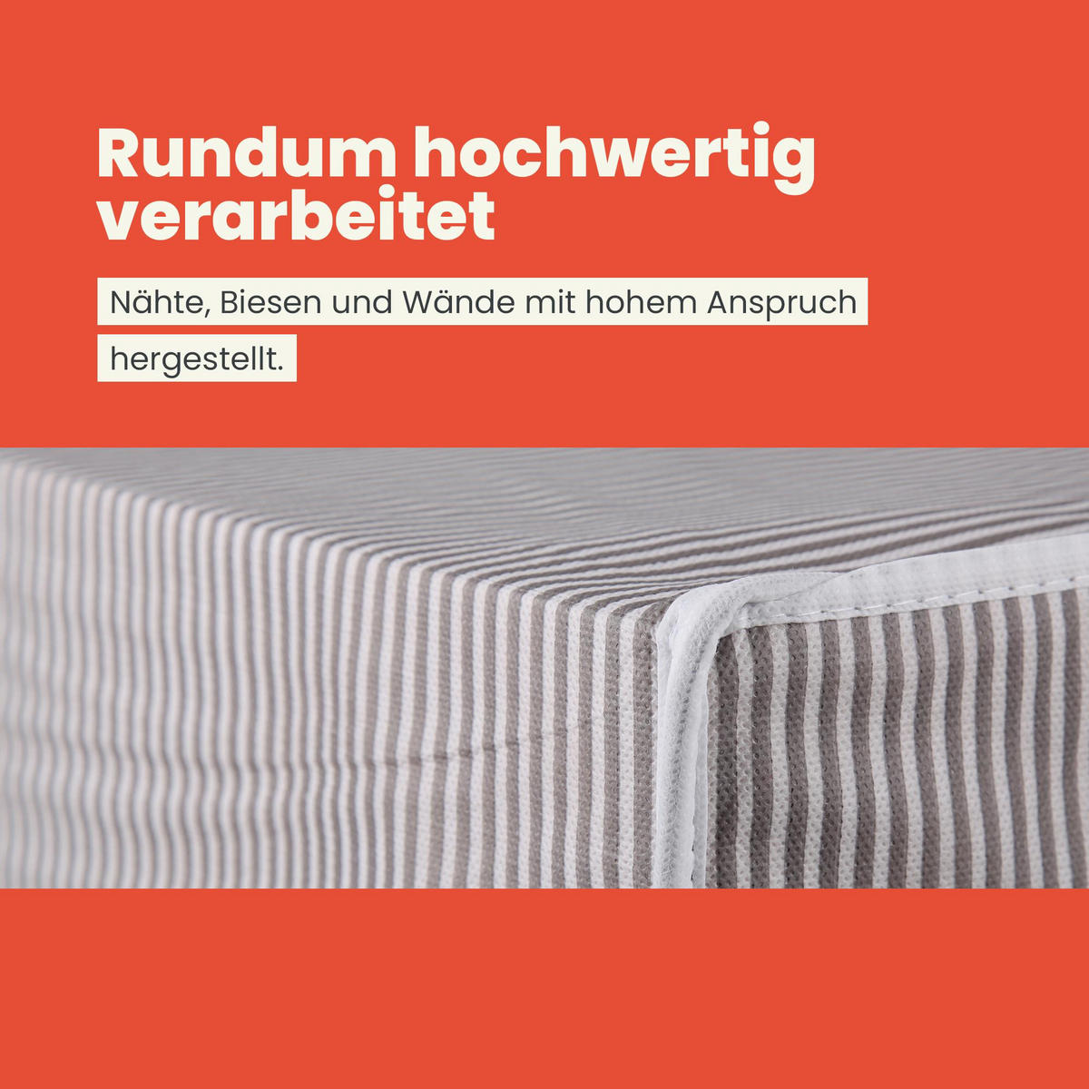 AUFBEWAHRUNGSBOX Stoff mit Holzgriffen faltbar 40x30x26 cm - Grau, Textil (30/26/40cm) - Bestlivings