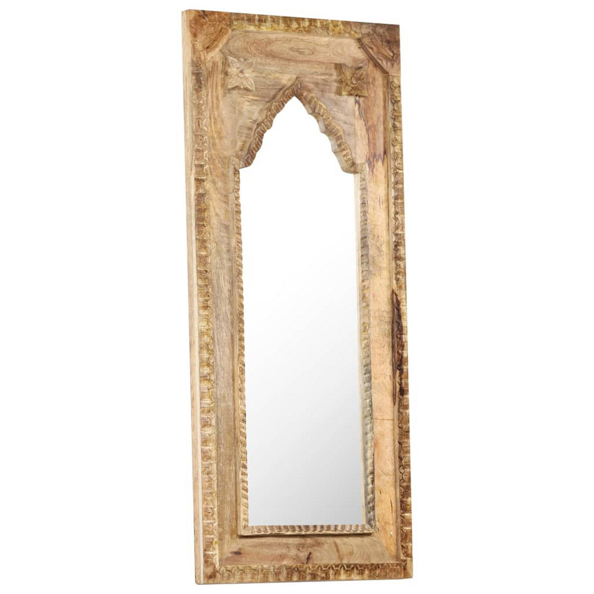 SPIEGEL 50x3x110 cm Massivholz Mango - Braun, Holz (50/110/1cm) - furnicato