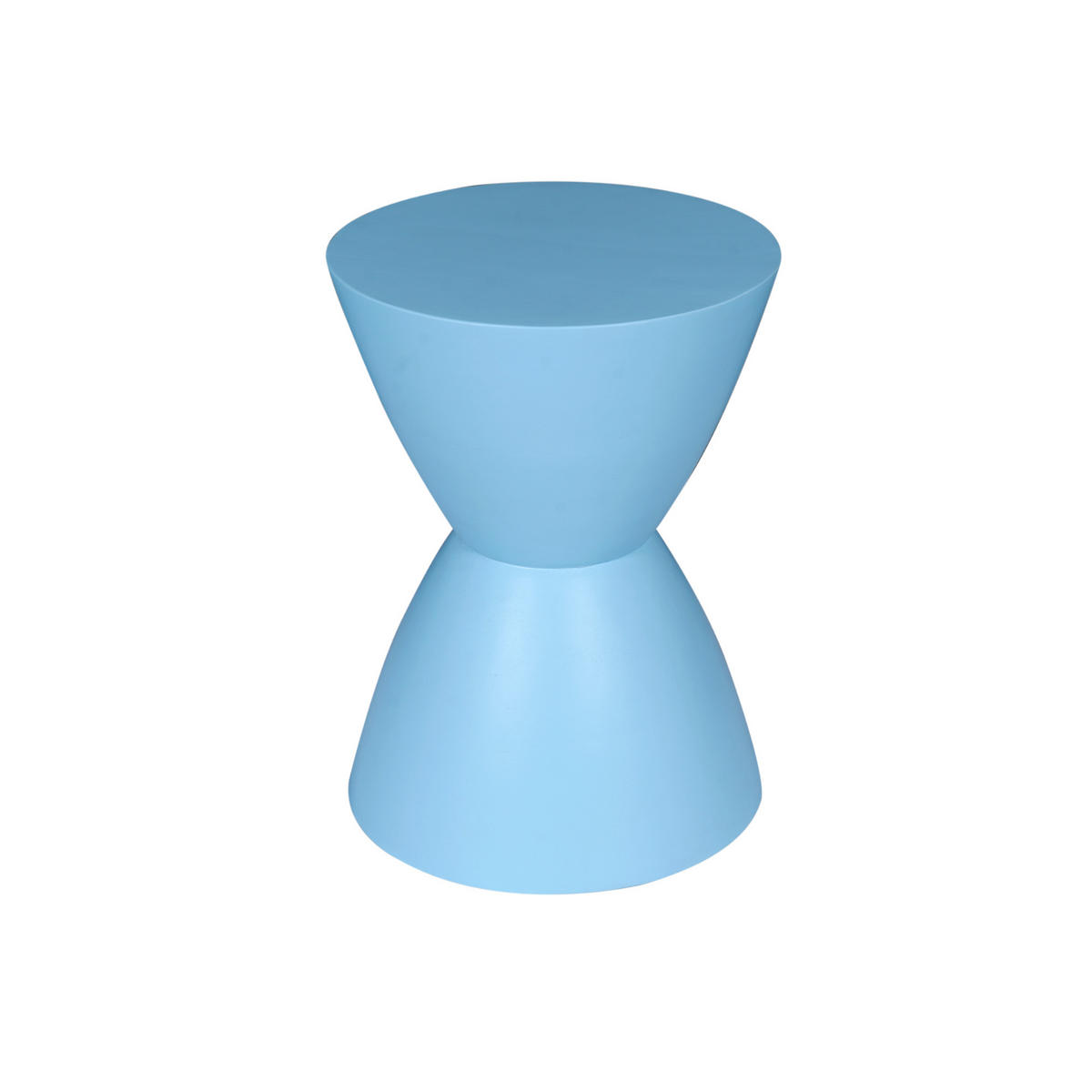 BEISTELLTISCH Abbey Blau 33/33/45 cm - Blau, Holz (33/33/45cm) - Starfurn