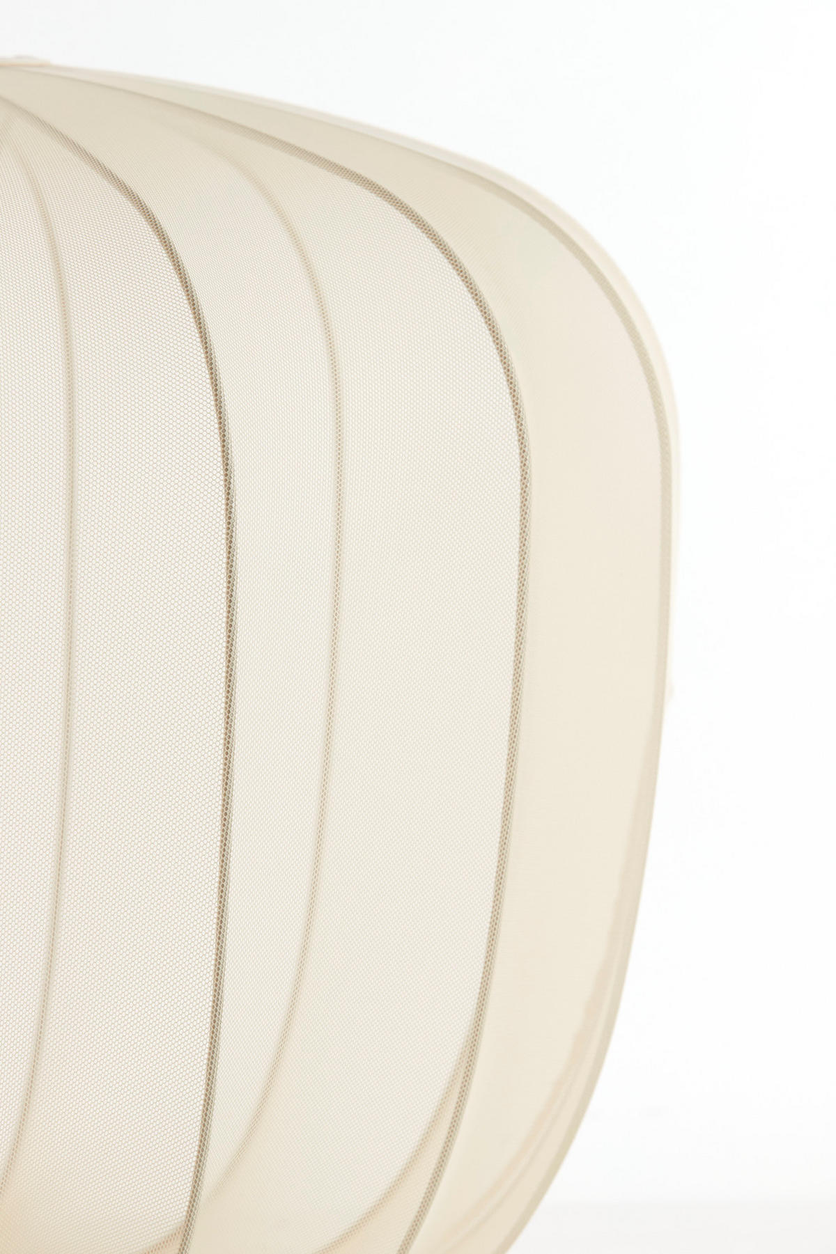 LAMPENSCHIRM Plumeria Braun Ø40/30 cm - Beige, Textil (40/40/30cm) - Light & Living