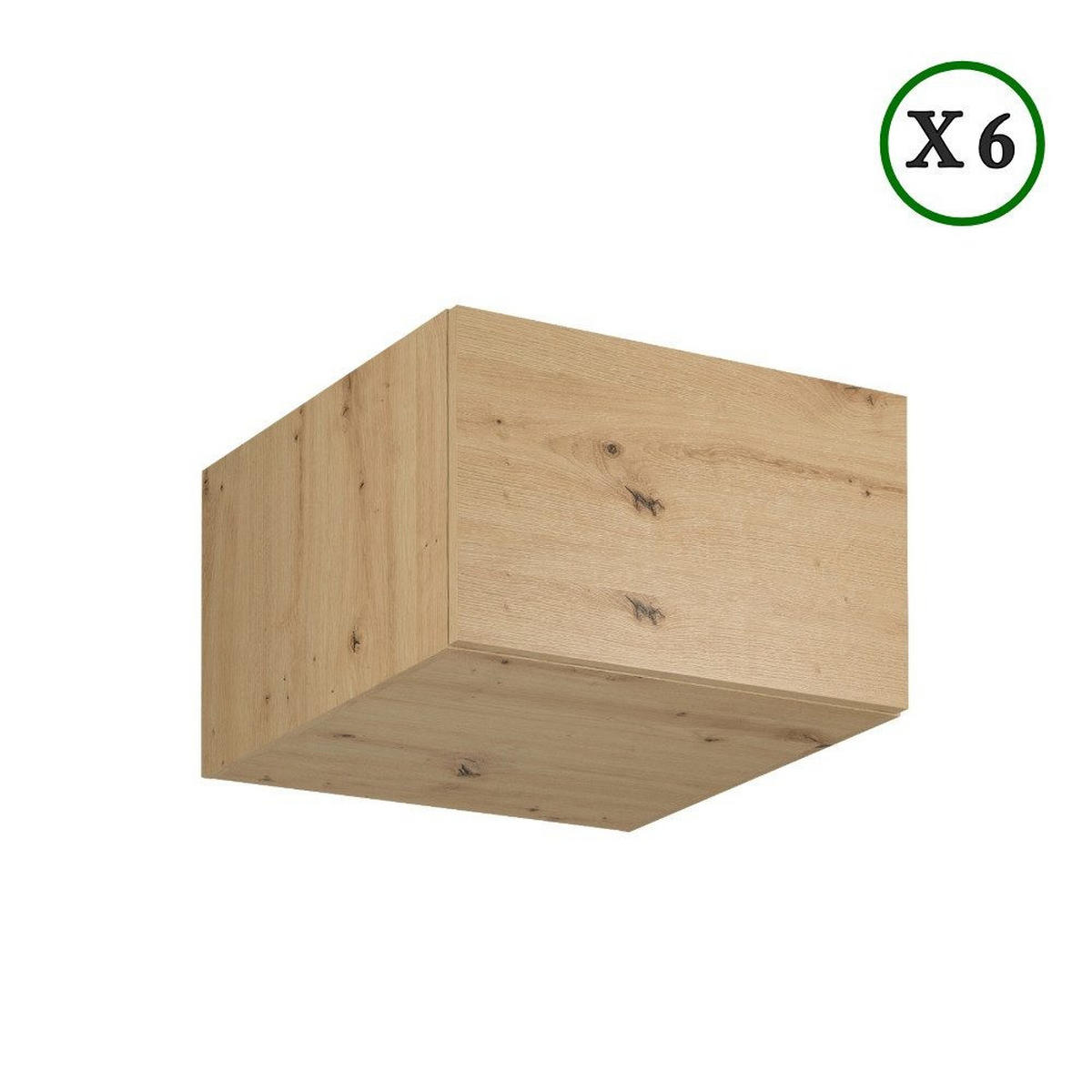 KÜCHENZEILE 360 cm - Langen K72-M360 in Artisan Eiche - Schwarz/Eiche Artisan, Holz/Metall (360/248/58cm)