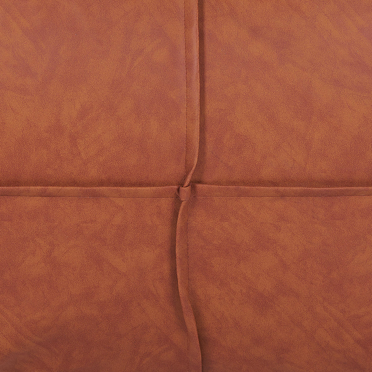 POUF Bori 73/73/46 cm - Braun, Kunststoff (73/46/73cm) - Beliani