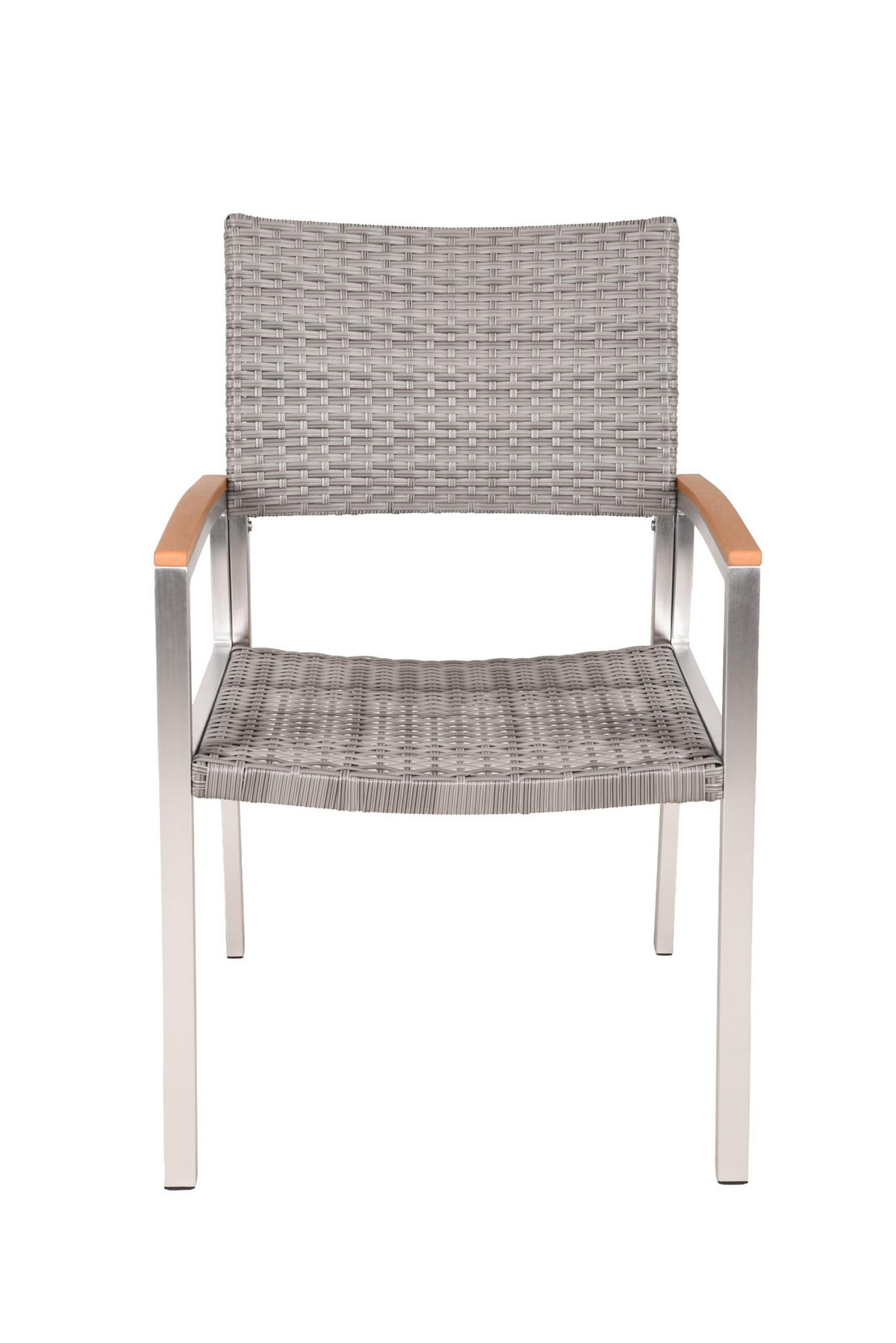 GARTENSTUHL 2er Set Bonn Stapelstuhl - Braun, Kunststoff (60/84/55cm) - DELUKE