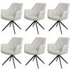 ESSZIMMERSTUHL Beige 6er-Set - Beige, Textil (55/87/60cm) - MCW