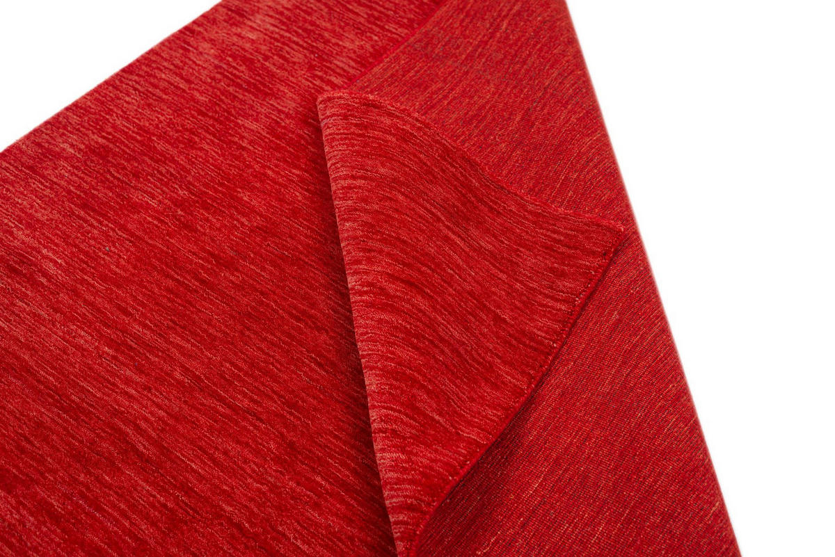 WEBTEPPICH Luxus Designerteppich 40x60 cm - Rot, Textil (40/60cm) - Rug and Roll