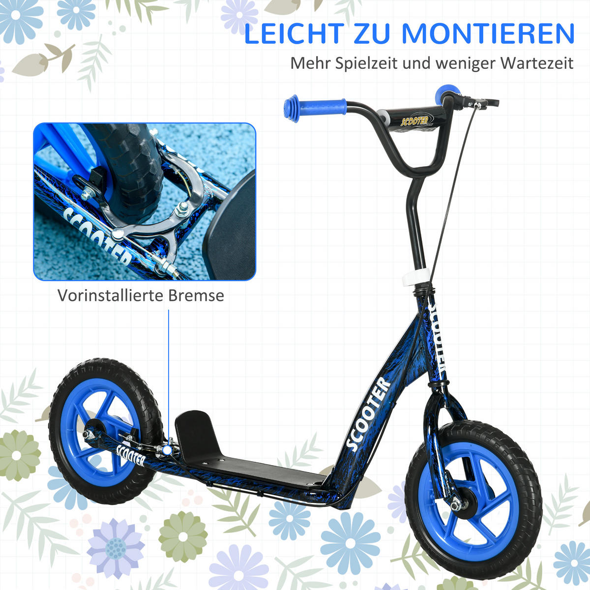 SONSTIGES Outdoor-Spielzeug Blau 118,0/52,0/88,0 - Blau, Metall (52/118cm)