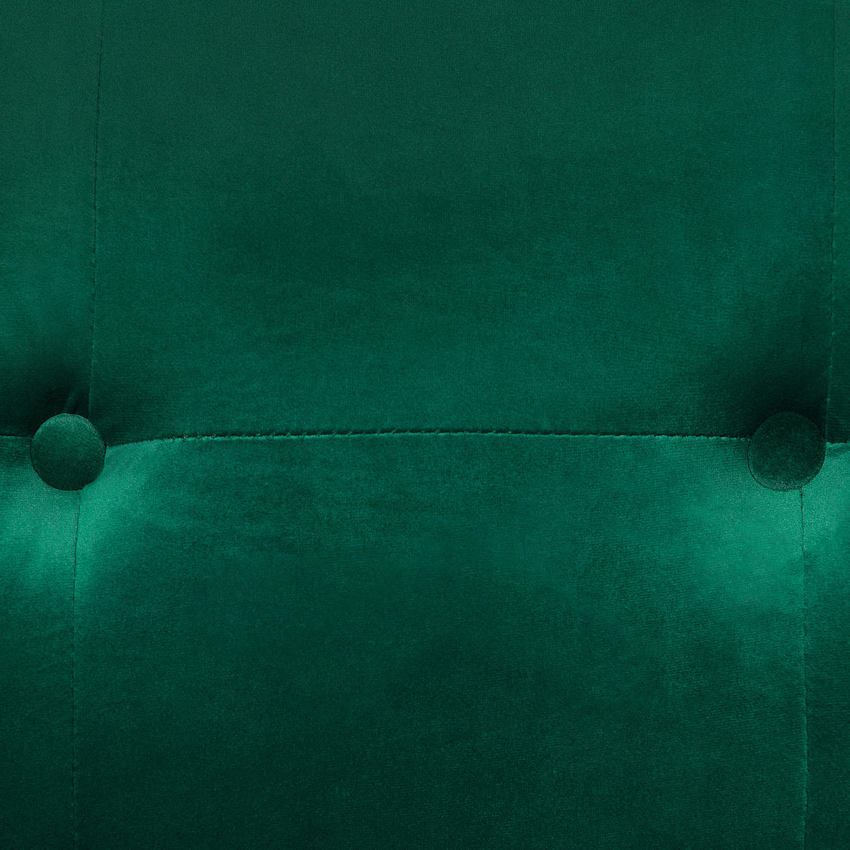 3-SITZER-SOFA Samtstoff Smaragdgrün Avaldsenes - Hellgrün, Textil (211/74/82cm) - Beliani
