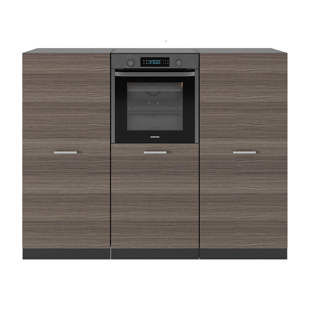 Anthrazit/Grau, Holzwerkstoff (180/81.6/46cm) - Vicco