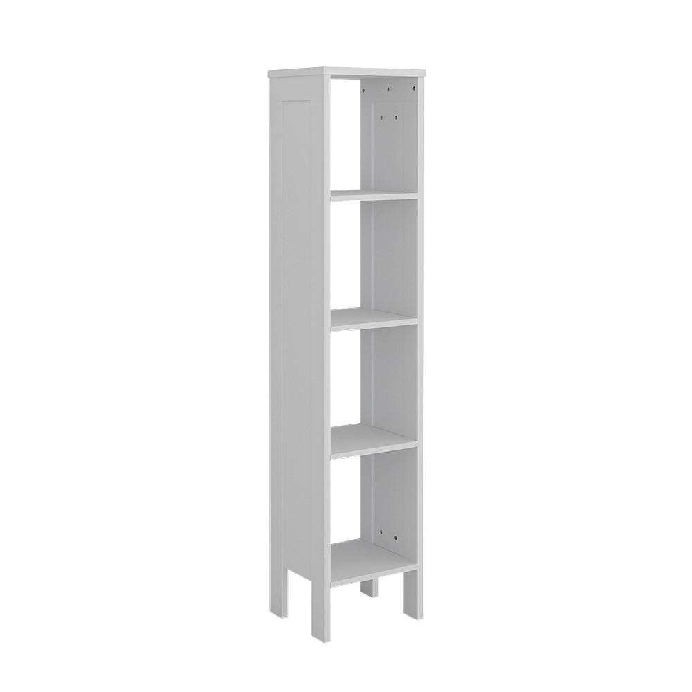 KINDERREGAL Ajaton Weiß 35.2 x 159.5 cm - Weiß, Holzwerkstoff (35.2/159.5/30.6cm) - VitaliSpa