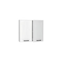 HÄNGESCHRANK W80SU - Arvion - Moderne Küchen Ästhetik - Weiß, Holz/Metall (80/72/30cm) - ROYAL24_MARKT