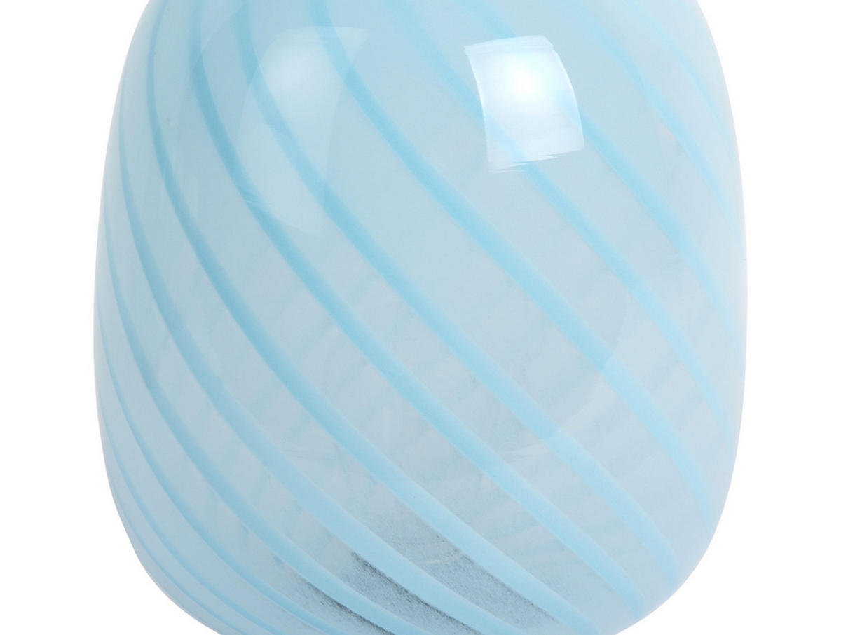 TISCHLAMPE Summer Globe 15.6/15.6/20 cm - Blau, Glas (15.6/15.6/20cm) - Leitmotiv
