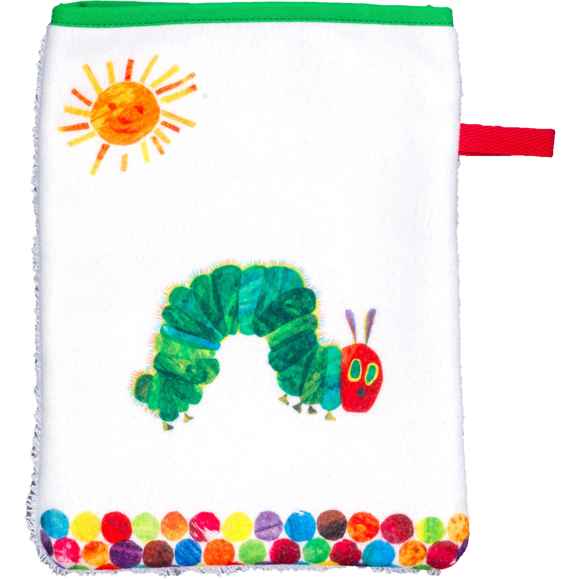 WASCHHANDSCHUHE DIE KLEINE RAUPE NIMMERSATT WEISS - Weiß, Textil (16/21cm) - Smithy