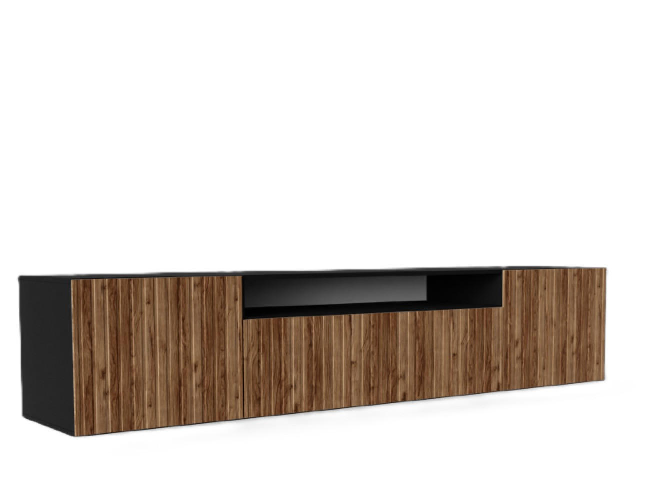 Sepro Meble Tv-Lowboard Schwarz 200x40x41 cm