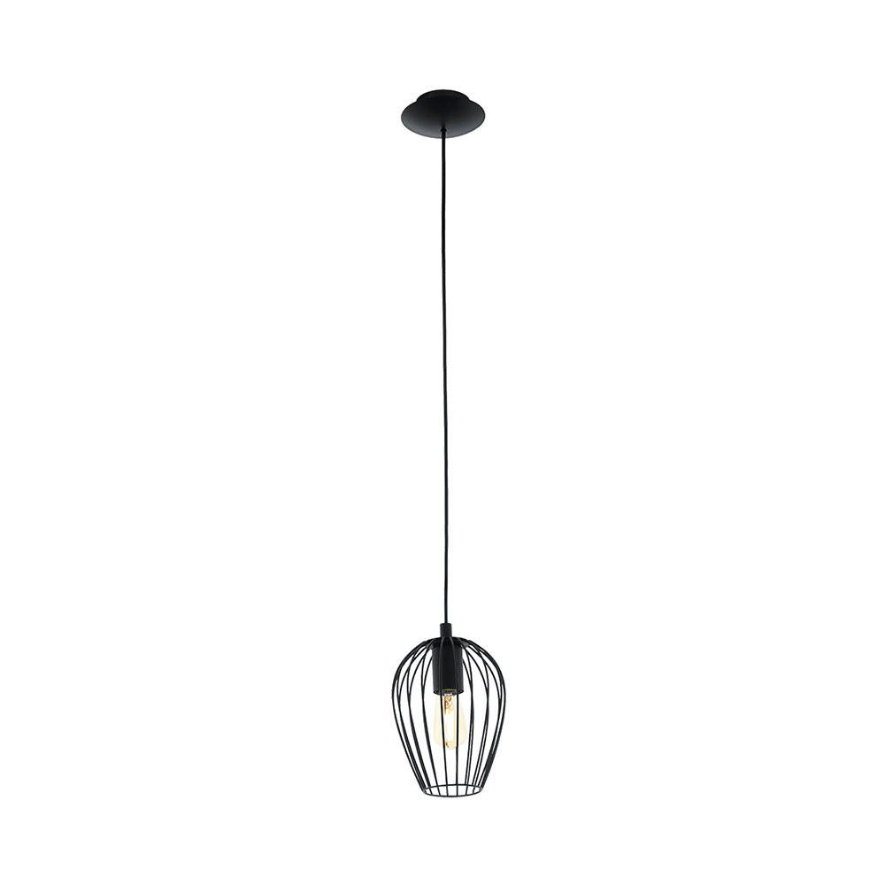 PENDELLEUCHTE Newtown Schwarz - Schwarz, Metall (8/8/110cm) - Eglo