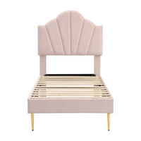 POLSTERBETT 90/200 cm Rosa - Pink, Textil