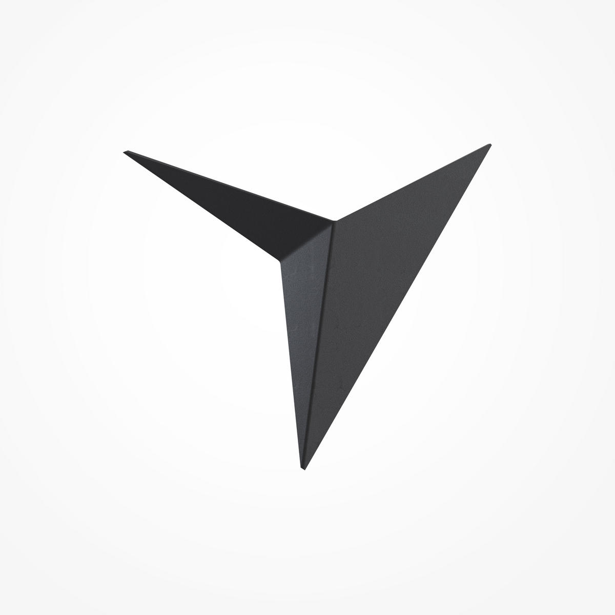 WANDLEUCHTE Trame - Schwarz - 24.8/7.5/20.5 cm - Schwarz, Metall (7.5/20.5/24.8cm) - Maytoni