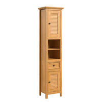 MASSIVER HOCHSCHRANK - Kiefer - Kieferfarben, Holz (45/190/35cm) - home24