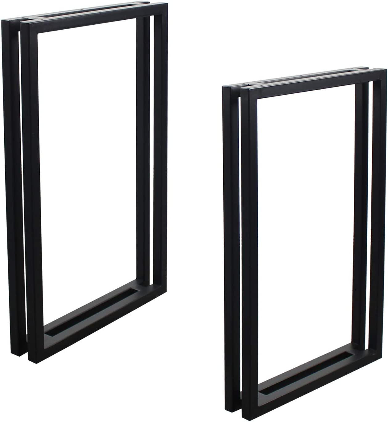 Tischgestell Metall OS ma60 - Schwarz, Metall (55/72/6cm) - moebel17