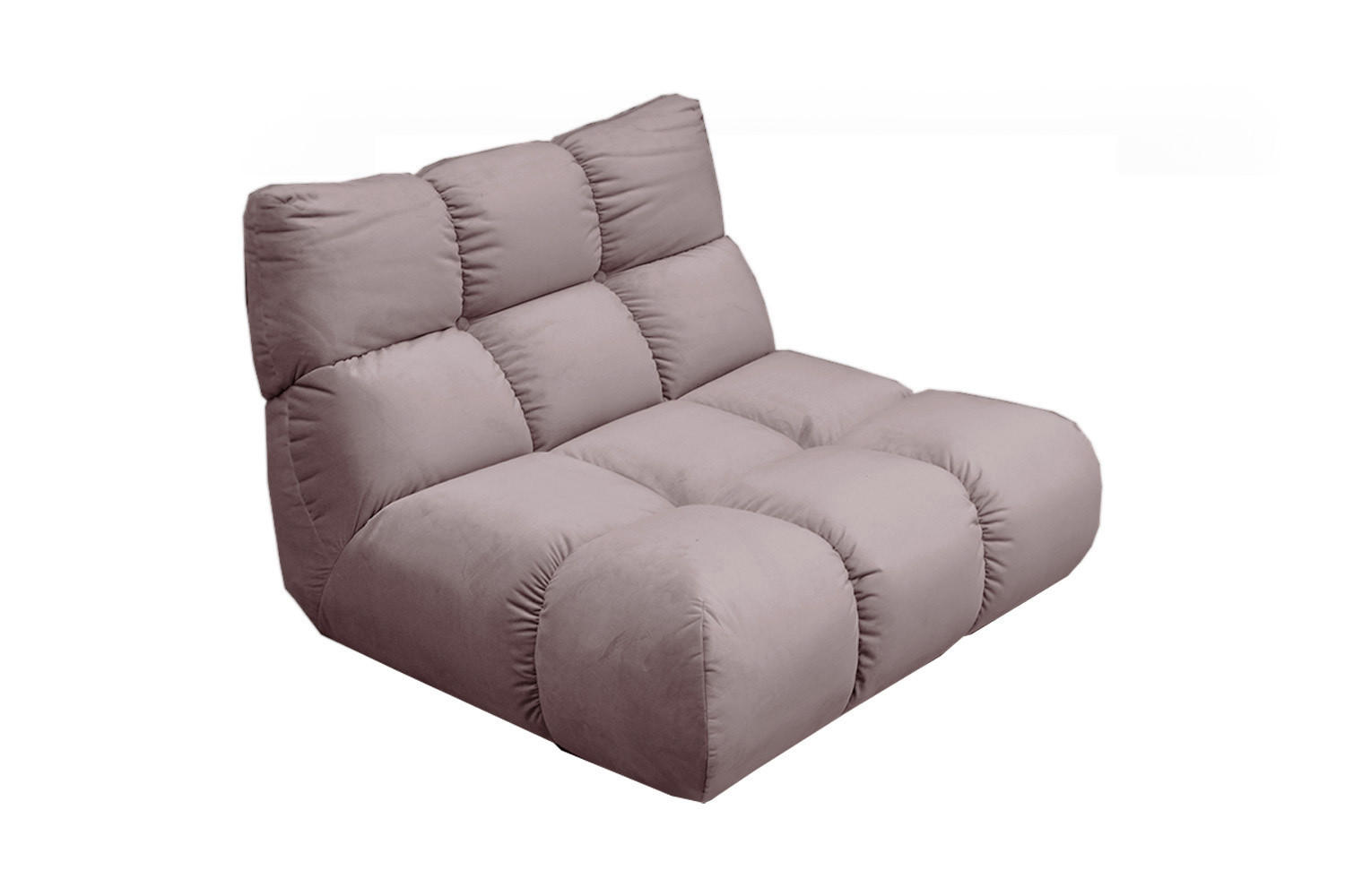 DREHSESSEL VIVIEN Grau Velvet Drehbar (360°) - Schwarz/Grau, Kunststoff/Textil (112/85/108cm) - KAWOLA