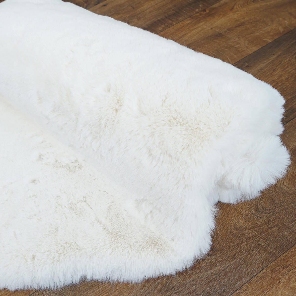 KUNSTFELLTEPPICH SHEEPSKIN 60/180 cm Ivory - Creme, Fell (60/180cm) - Consilio Concept