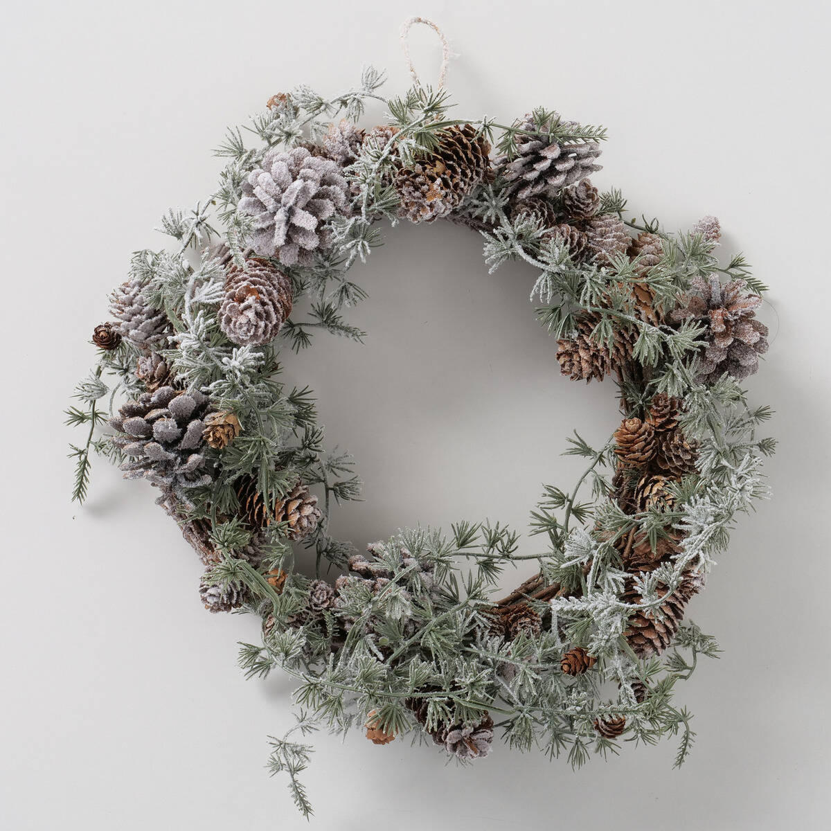 KRANZ Tannenzapf Ø32 cm - Grün, Kunststoff (32/10cm) - Boltze Home