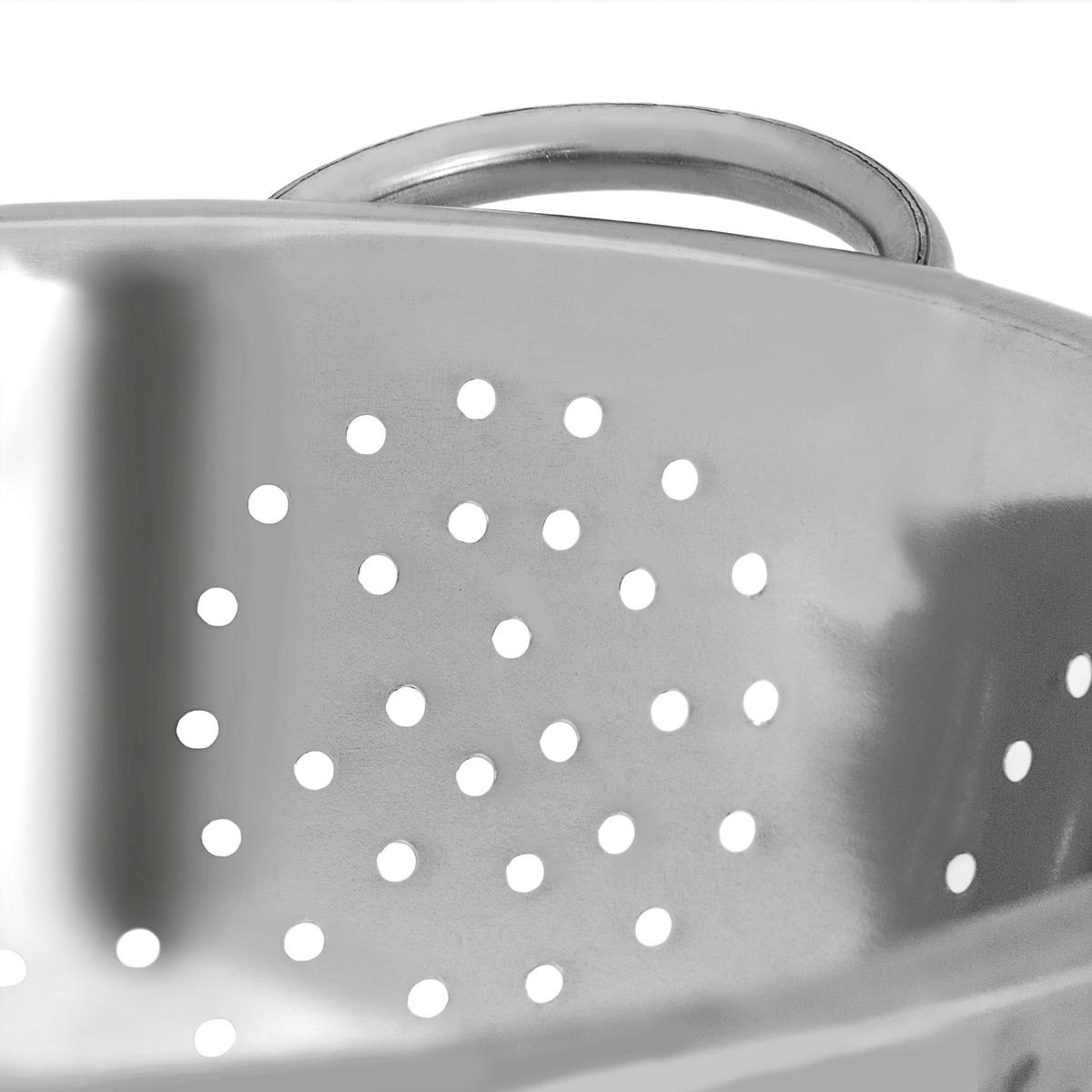 MISKA - strieborná, kov/plast - Relaxdays