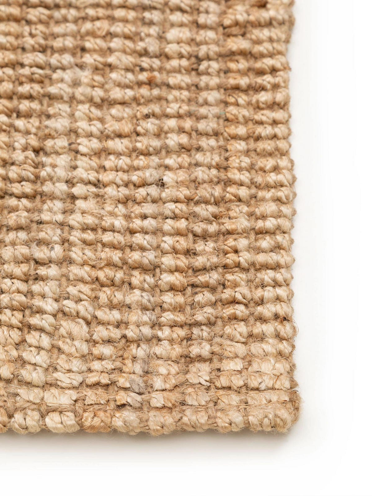 TEPPICH Juteteppich Svea natural - Beige, Naturmaterialien (150/1cm) - KUNSTLOFT