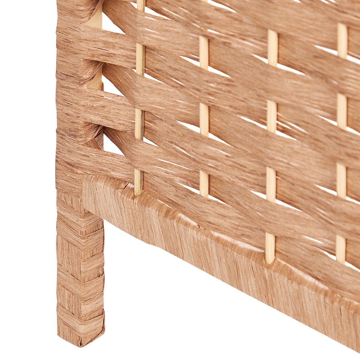 DĚLICÍ PANEL 4-dílná Přírodní 163/170 cm Lappago - přírodní, papír (163/170/2cm) - Beliani