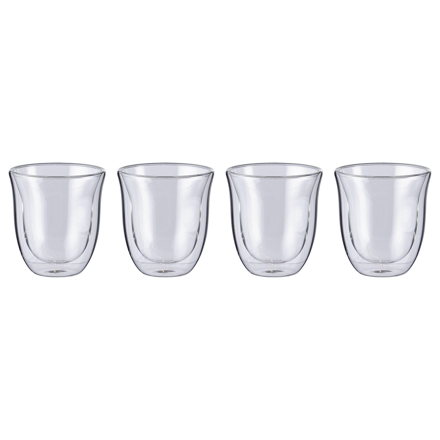 TRINKGLAS (4er Set) Hot & Cold - Transparent, Glas (0.15L) - BUTLERS