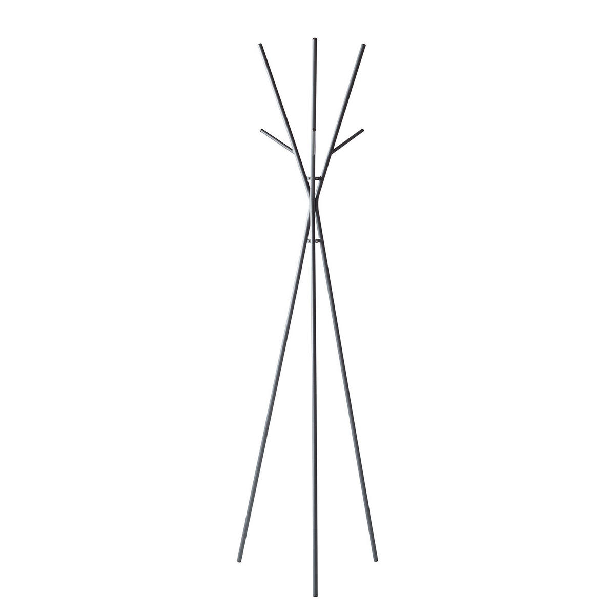 KLEIDERSTÄNDER - Metall - Anthrazit - Anthrazit, Metall (47/178/42cm) - home24