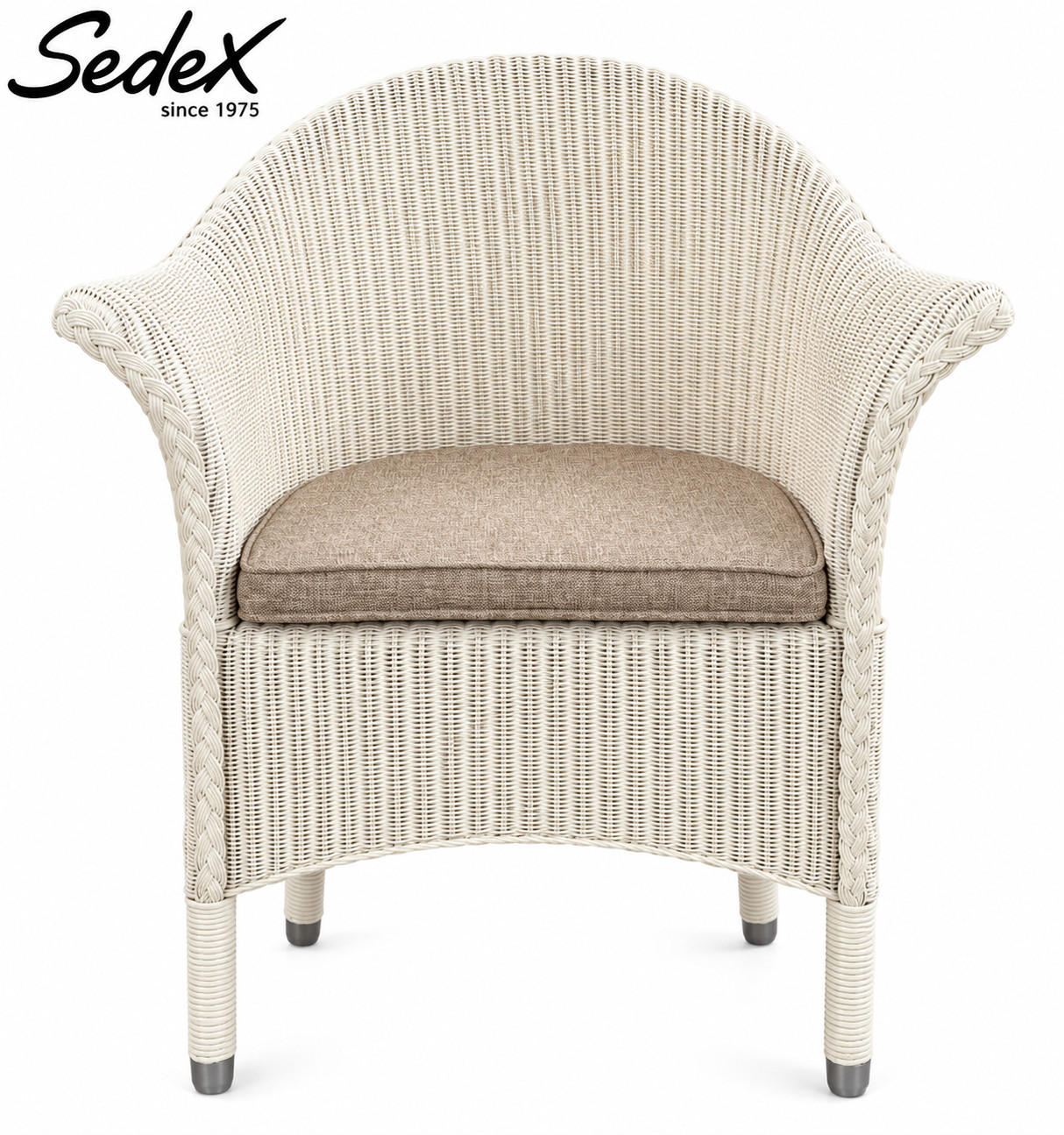 CHARLOTTE Relaxsessel - Weiß, Holzwerkstoff (72/85/65cm) - Sedex