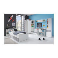 SCHLAFZIMMER Set 6-tlg. – COMO System – Sonoma Eiche / Grau - Grau, Holzwerkstoff (90/190/90cm) - hi-markt