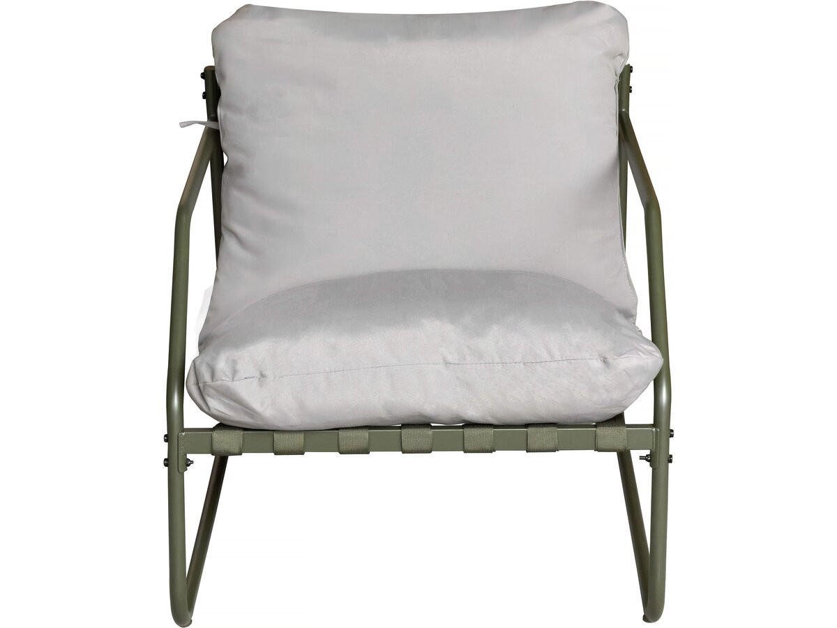 GARTENSITZGRUPPE sora Grün - Grün, Metall - Habitat Garten