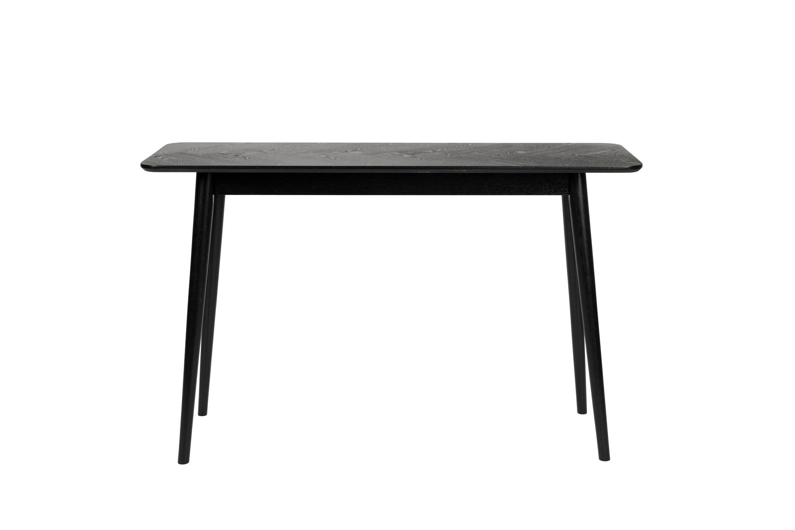 BEISTELLTISCH Fabio - Schwarz - 40/120/75 cm - Schwarz, Holz (40/120/75cm)