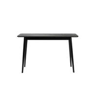 BEISTELLTISCH Fabio - Schwarz - 40/120/75 cm - Schwarz, Holz (40/120/75cm)