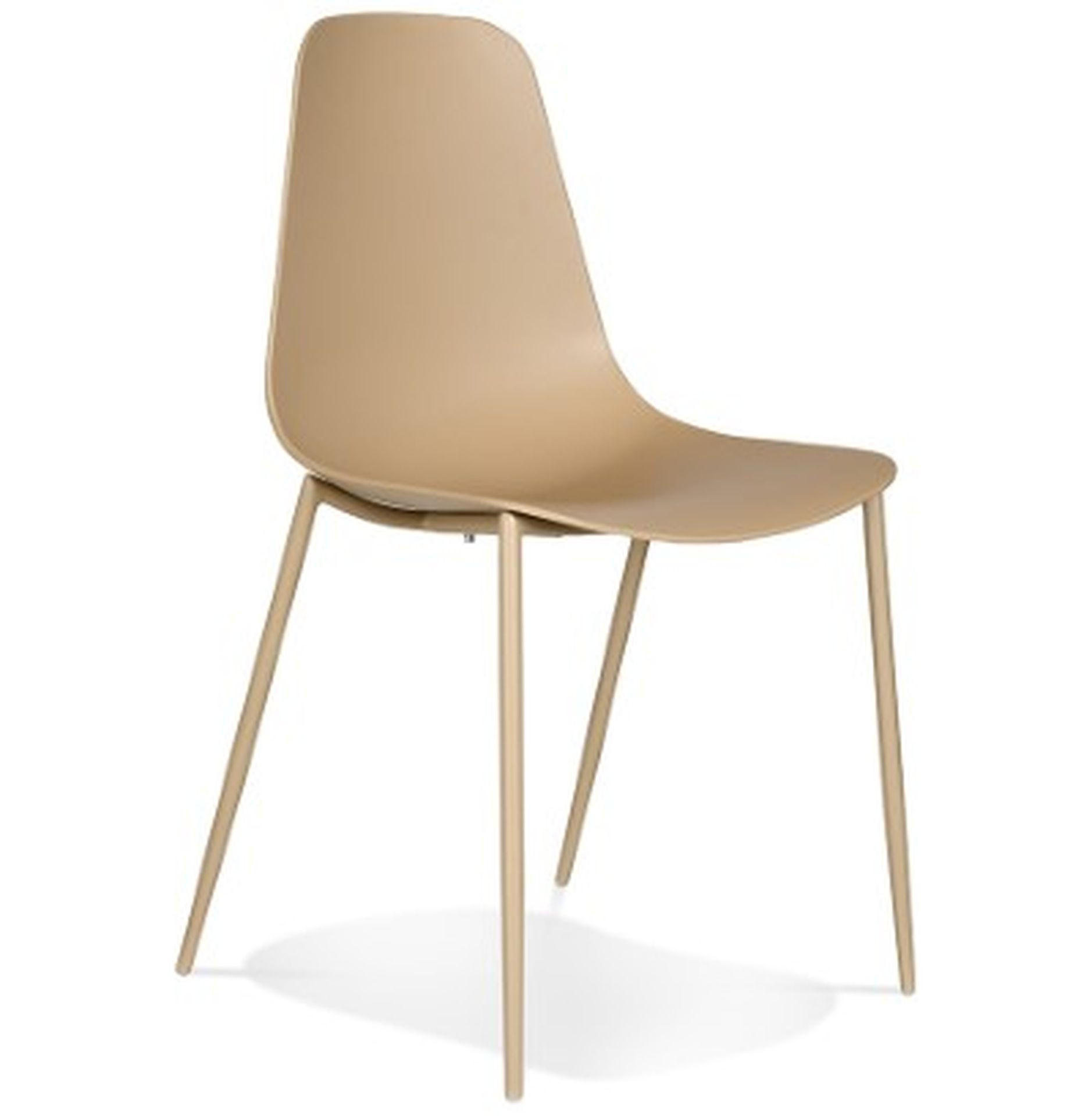 STUHL FELIZ beige - Beige, Kunststoff (48/88/48cm) - Légia Home