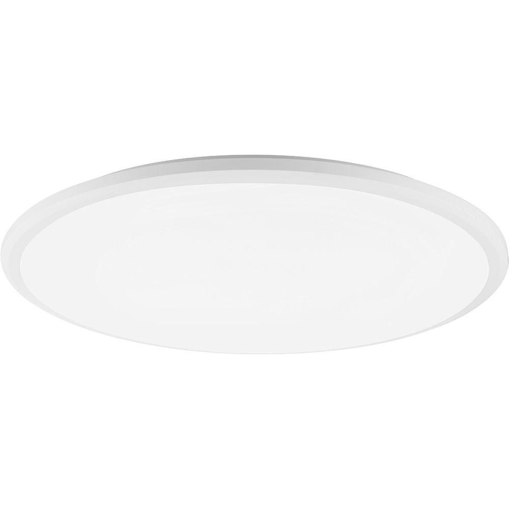 LED DECKENLEUCHTE FELION Weiß Metall - Weiß, Metall (49/49/8cm) - Globo Lighting