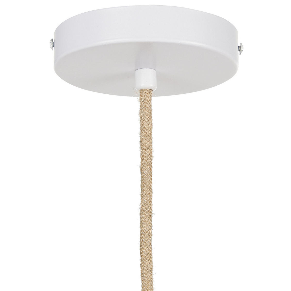 HÄNGELEUCHTE Bonito 60/60/158 cm - Hellbraun, Holz (60/60/158cm) - Beliani