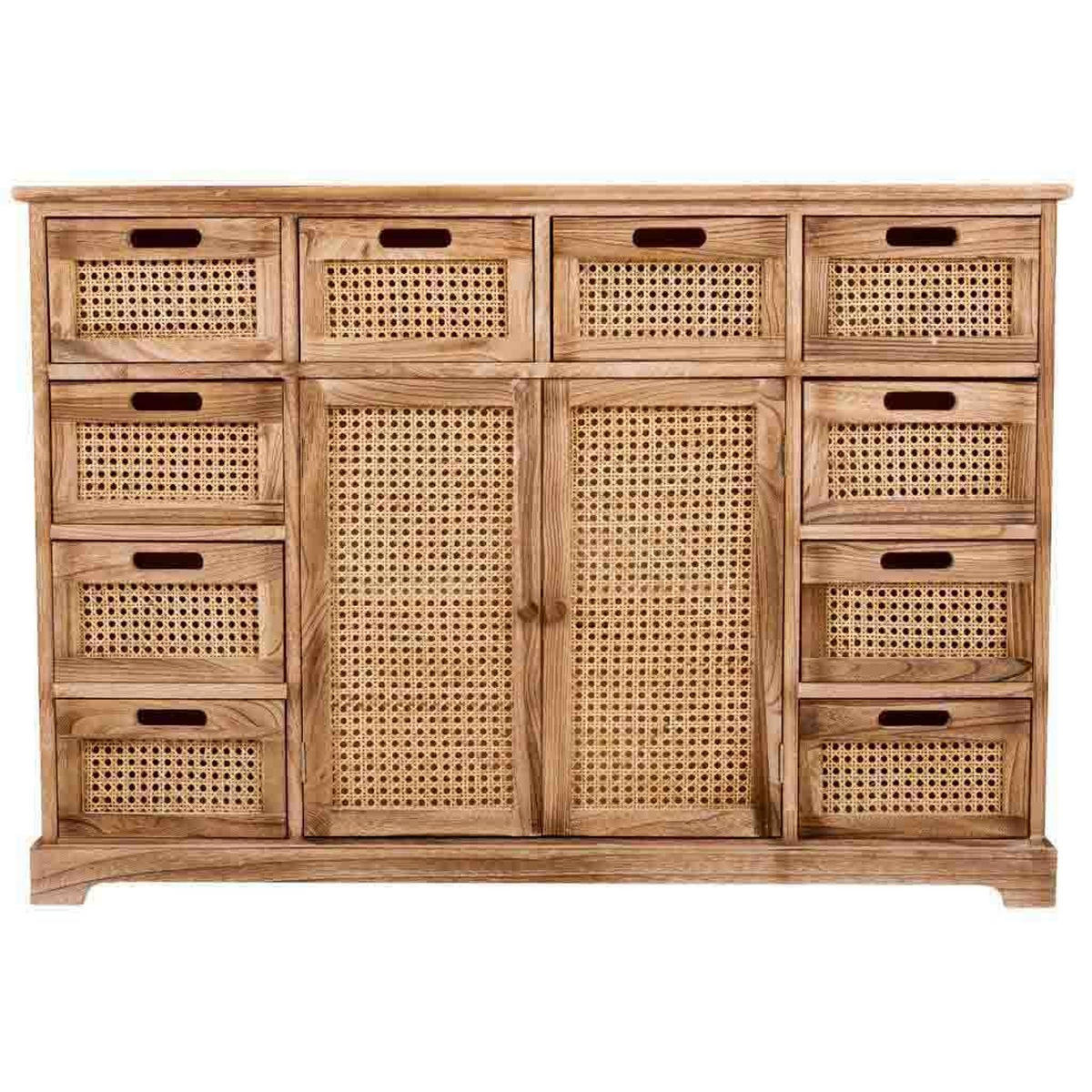 ANRICHTE aus Holz 113x33x78 cm - Braun, Holz (113/79/33cm) - Wanderlust