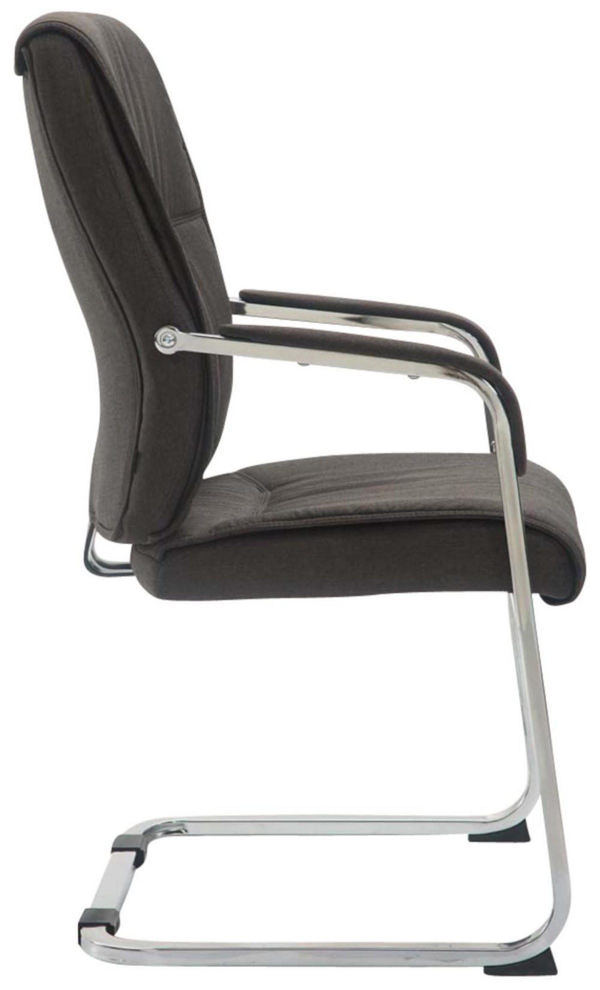 SCHWINGSTUHL 2er Set Stoff dunkelgrau - Dunkelgrau, Textil/Metall (58/102/65cm) - CLP
