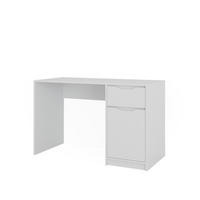 SCHREIBTISCH Ruben Weiß 120 x 55 cm mit Schublade - Weiß, Holzwerkstoff (55/120/75.6cm) - Vicco
