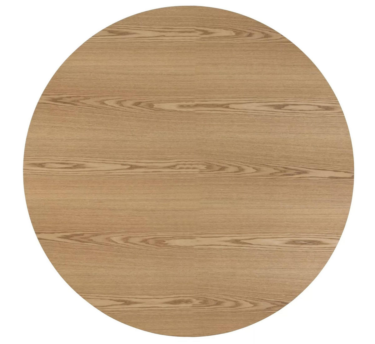 ESSTISCH Angel Eiche Natur / Kaschmir 120 / 120 / 76cm - Creme/Braun, Holz/Holzwerkstoff (120/120/76cm) - Feldmann-Wohnen